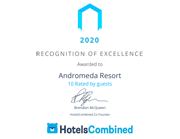 Andromeda-Resort-certificate